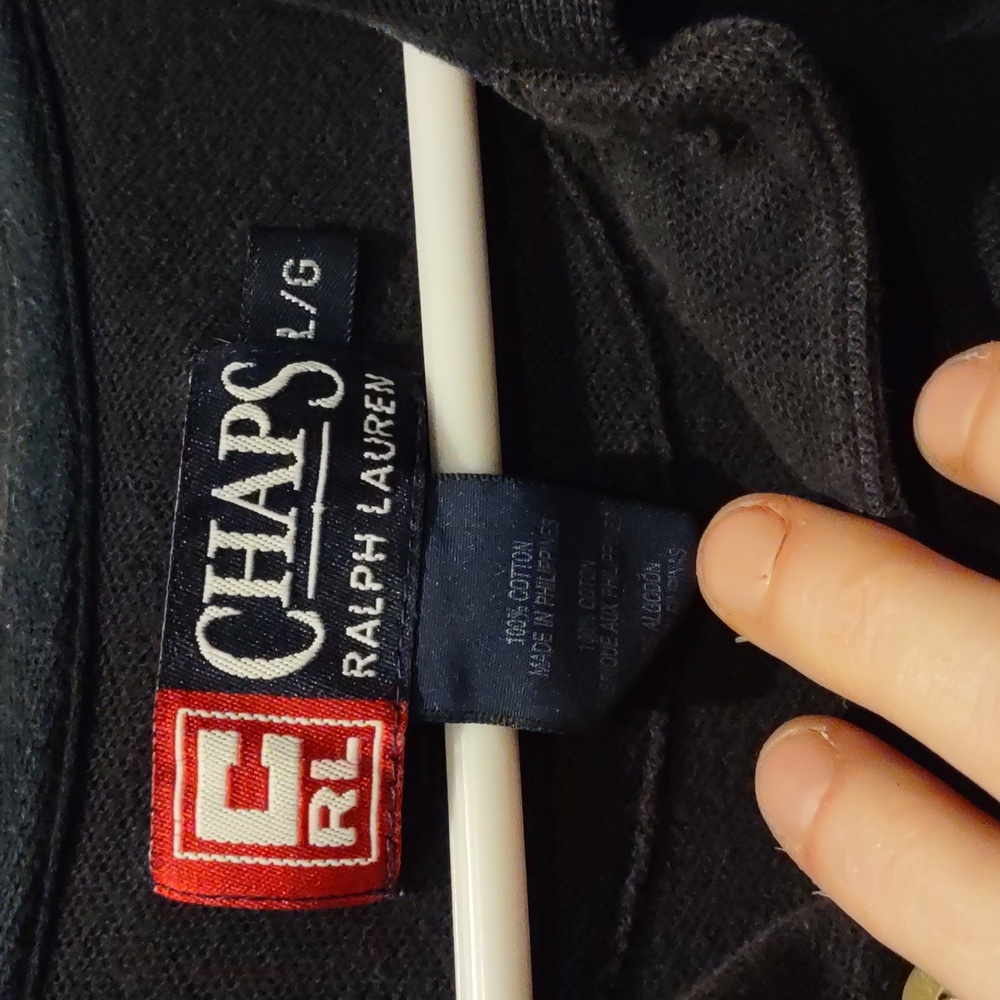 Chaps By Ralph Lauren Polo Shirt, L - Picture 3 of 4